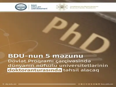 5 BSU graduates to pursue doct...