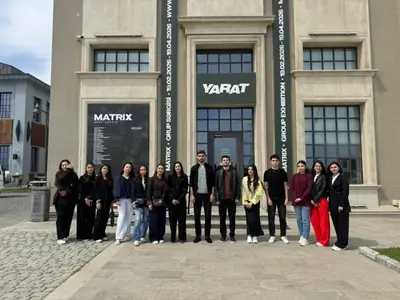 Students of BSU visit YARAT Co...