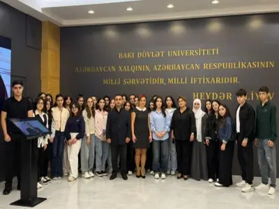 BSU students visit the Heydar ...