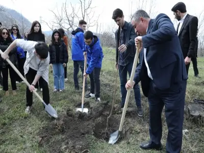 Tree planting action at Guba E...