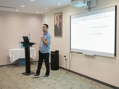 BSU advisor delivers training ...