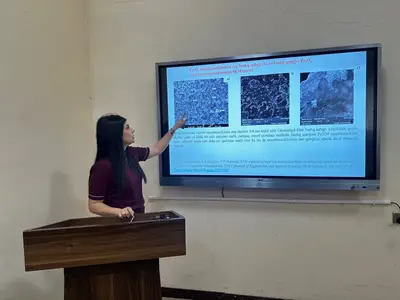 Scientific seminar held at BSU...