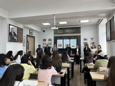 Meeting with first-year studen...
