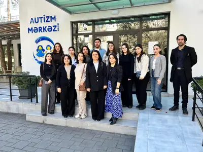 BSU students visit Autism Cent...