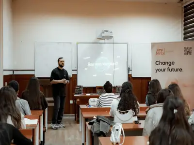 BSU students attend an infoses...