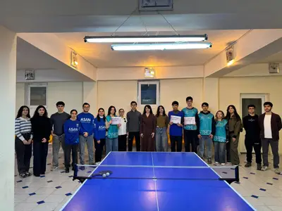 Table tennis tournament organi...