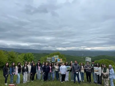 BSU students visit Shahdag Nat...