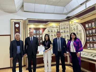 Student awarded third place in...